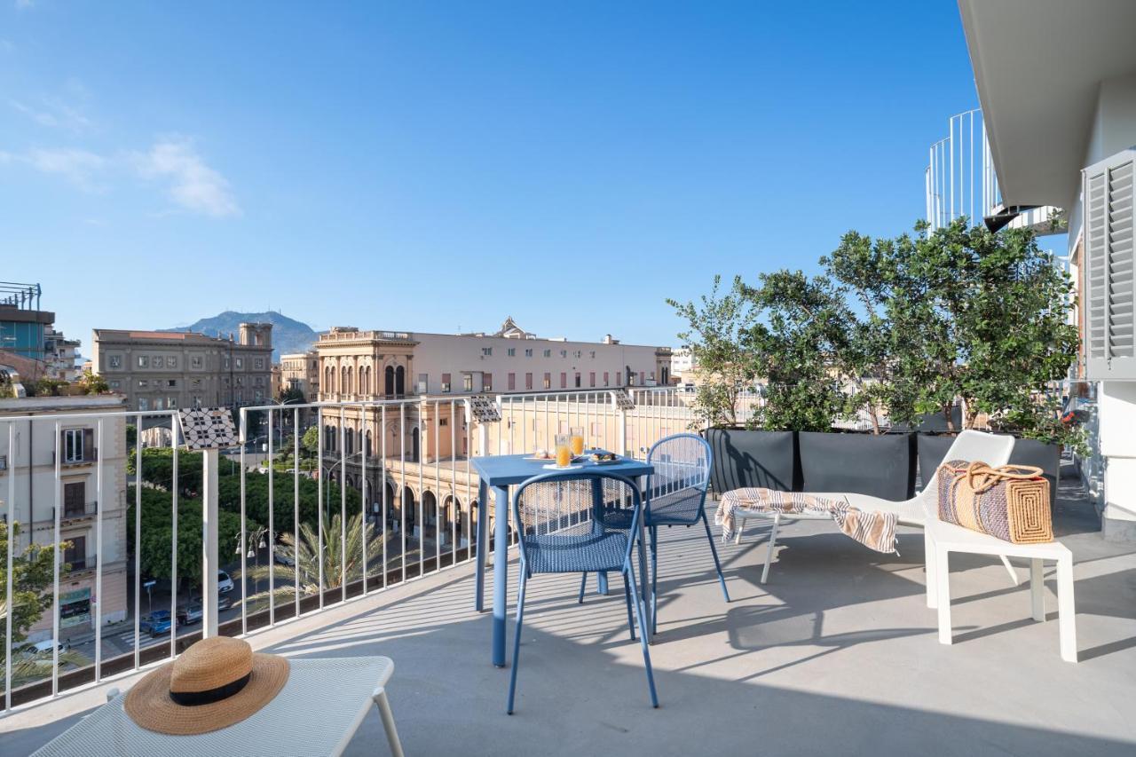 Attico 37 - Queen Room Con Terrazza Privata Palermo Exteriér fotografie